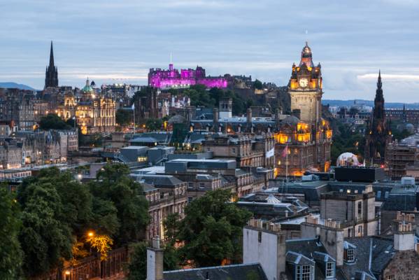 Edinburgh has been named the top city in the UK for economic growth