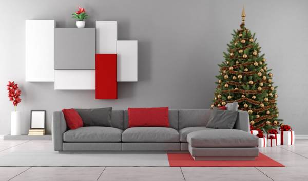 How to decorate a small apartment for the festive season